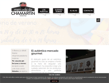 Tablet Screenshot of mercadodechamartin.es